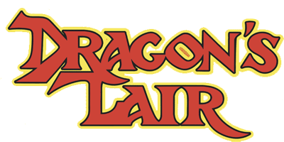 Dragon's Lair logo for Commodore 64